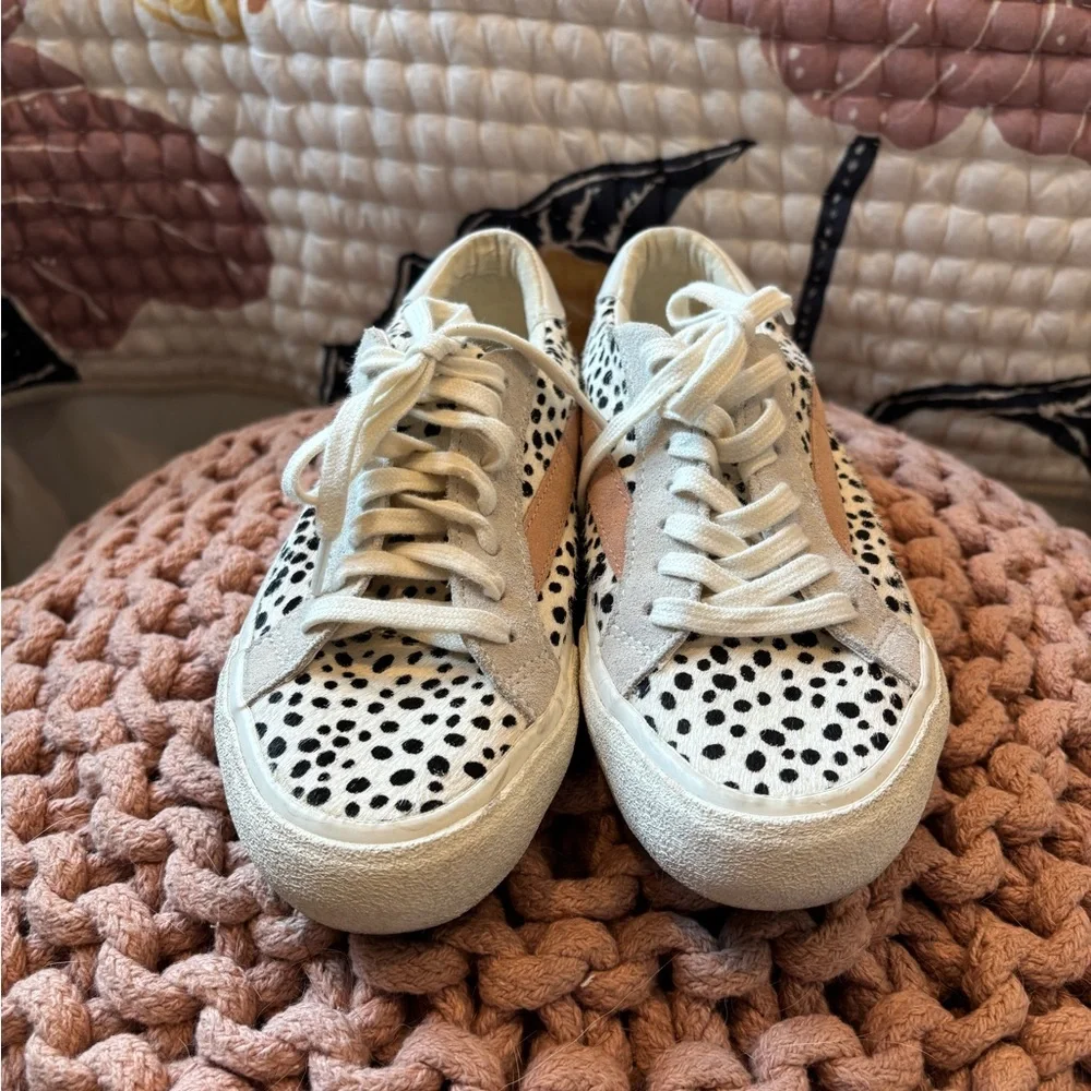 Madewell Spotted Lace-Up Sneakers 6 - Picture 2 of 4
